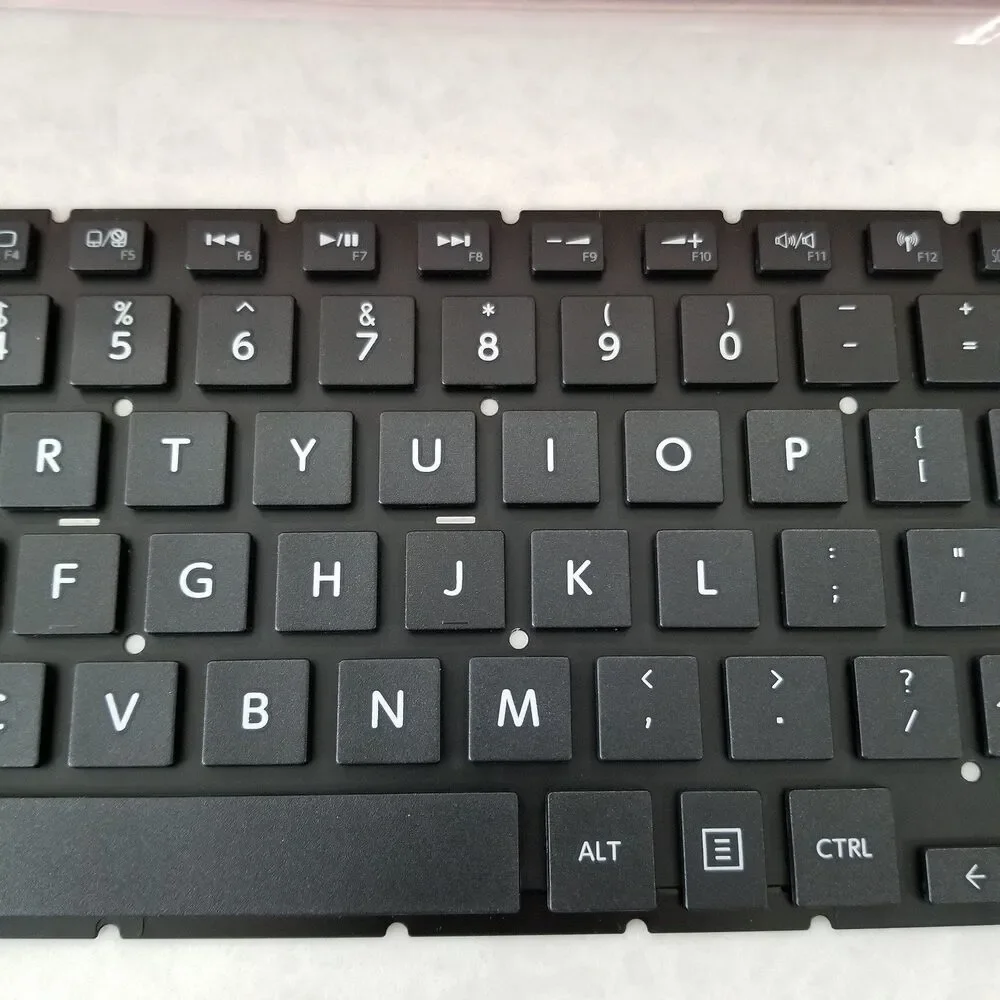Replacement Keyboard without Backlit & Frame for Toshiba Satellite new open box